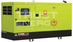 Дизельный генератор Pramac GSW 110 I В кожухе с АВР В кожухе IVECO  trustenergo.ru