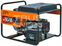 Бензиновый генератор RID RH 10001 E с АВР Открытая на раме Honda GX630 trustenergo.ru
