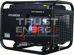 Бензиновый генератор Hyundai HY 7000SE-3 В кожухе Hyundai  trustenergo.ru
