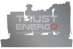 Газовый генератор Energo HGE-240 T5 NG Открытая на раме  TG210G5VTW86 trustenergo.ru