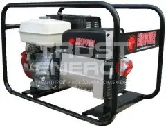 Бензиновый генератор EuroPower EP 5000 T 3X230V Открытая на раме Honda GX270 trustenergo.ru

